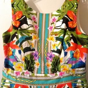 Tropical casual dress by Maggy London